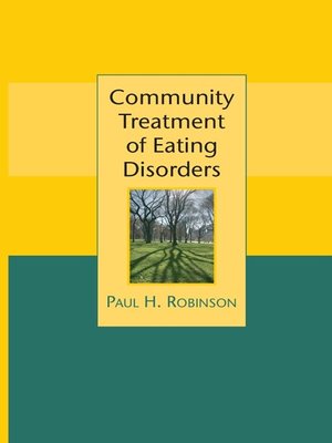 cover image of Community Treatment of Eating Disorders